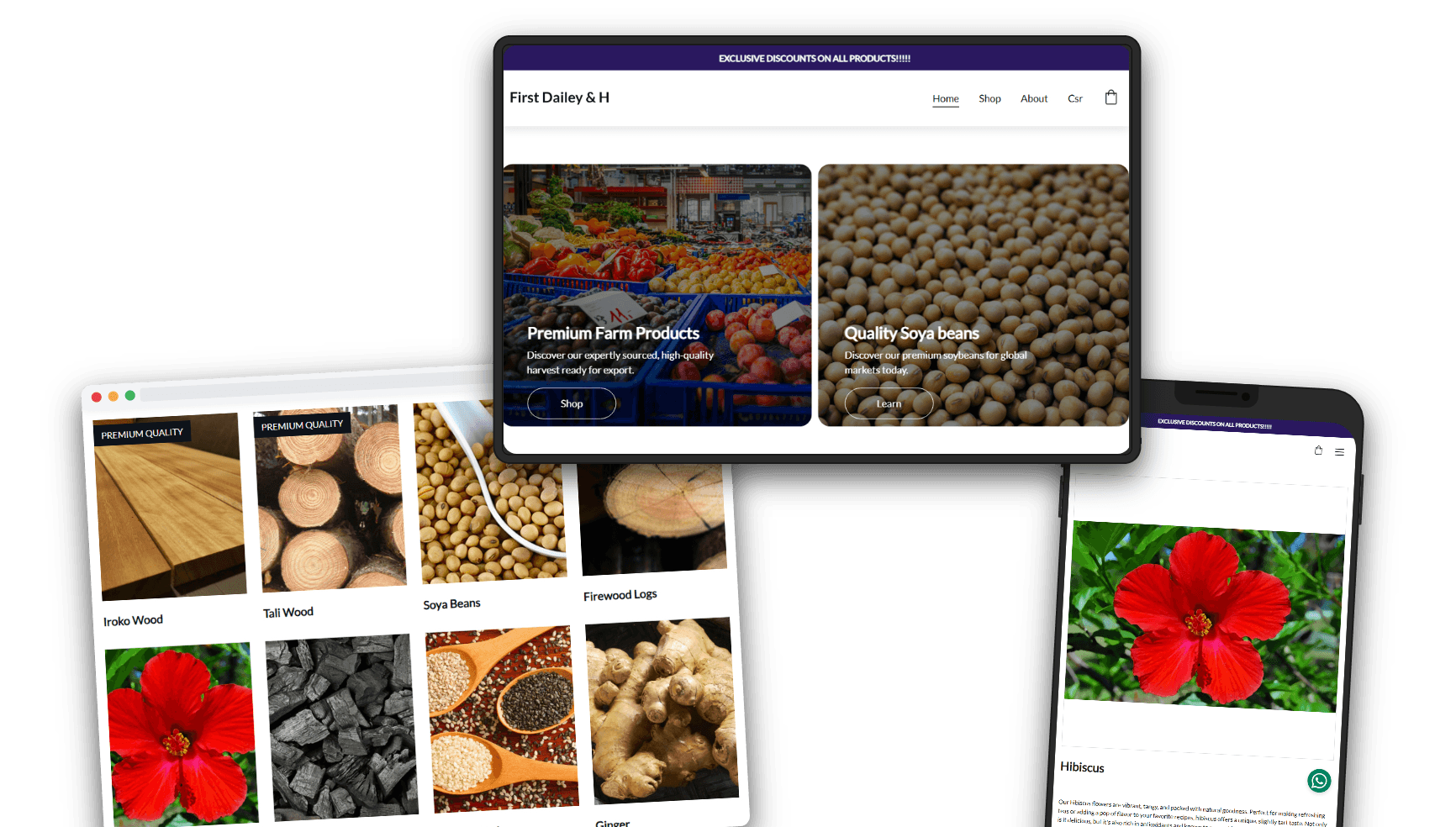 First Dailey and H – Natural Resource Exporter