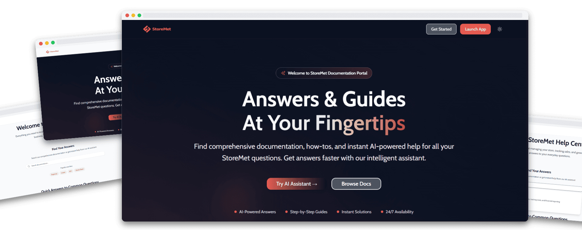 StoreMet Docs – Scalable Documentation Portal